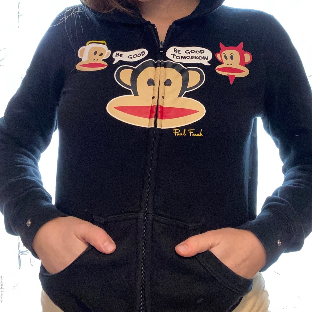 Paul Frank zip up hoodie